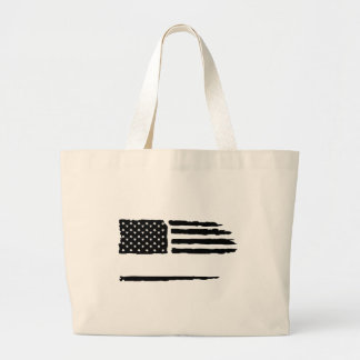 Word-vlag past het aan - Pas het aan Grote Tote Bag