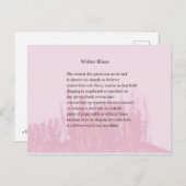 Word voor schrijvers briefkaart (Voorkant / Achterkant)