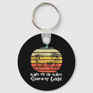 Word wakker als de zomer eindigt Funny Skeleton Ha Sleutelhanger
