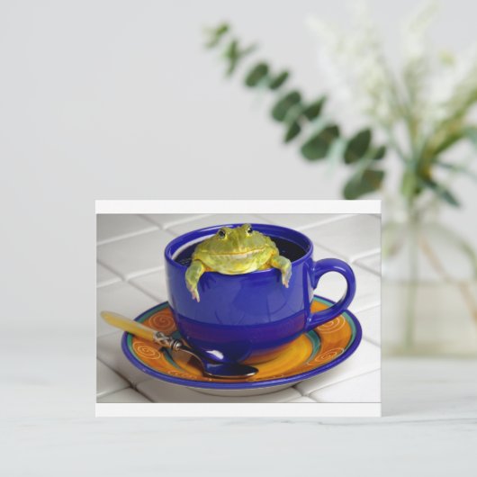 Word wakker! briefkaart (Staand voorkant)