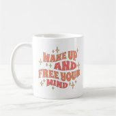 Word wakker en bevrijd je geest koffiemok (Links)
