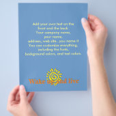 Word wakker en leef flyer (Hand)