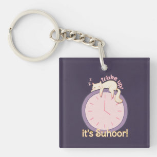 Word wakker! Het is Suhoor! Sleutelhanger