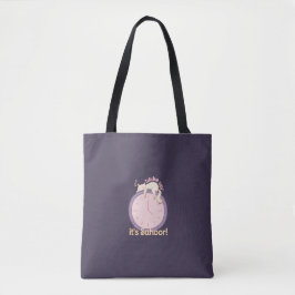 Word wakker! Het is Suhoor! Tote Bag
