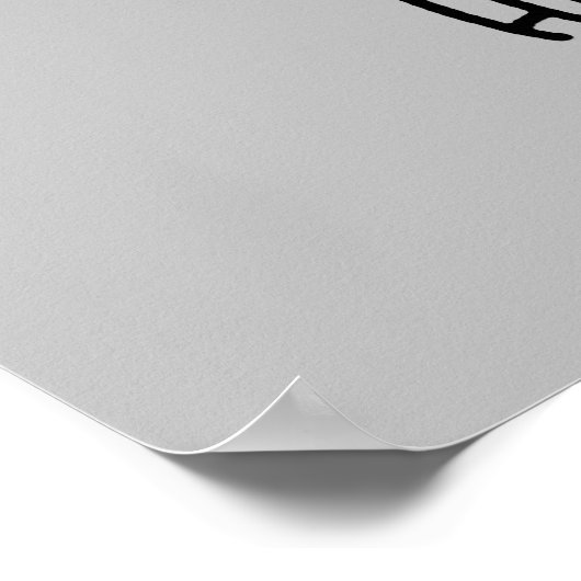 Word wakker, Hug Dog... Geluk houdt van grafisch P Poster (Hoek)