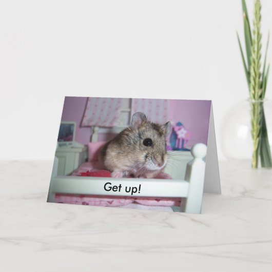 Word wakker! kaart (Voorkant)