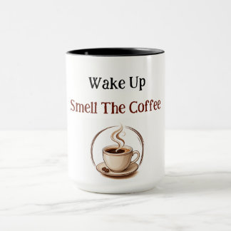 Word Wakker, Koffiegeur Grappige Koffieliefhebber Mok