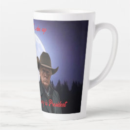 Word wakker latte mok