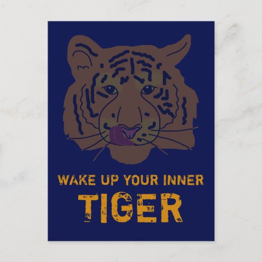 Word wakker met je Inspirerend van de binnenste ti Briefkaart (Voorkant)