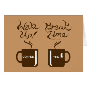 Word wakker! pauze tijd