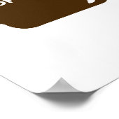 Word wakker, pauze tijd poster (Hoek)