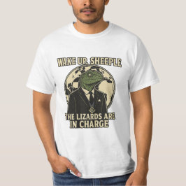 Word Wakker Schapen Koppen Leguaan Heersers Parodi T-shirt