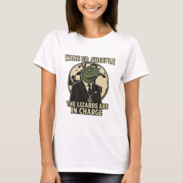 Word Wakker Schapen Koppen Leguaan Heersers Parodi T-shirt