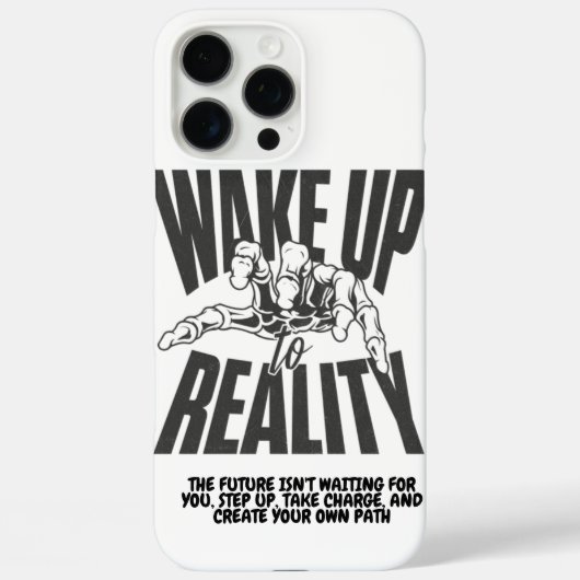 Word wakker van de realiteit Case-Mate iPhone case (Achterkant)