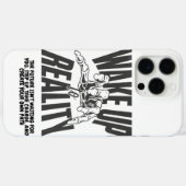 Word wakker van de realiteit Case-Mate iPhone case (Achterkant (horizontaal))