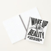 Word wakker van de realiteit notitieboek (Binnen)