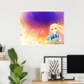 Word wakker van een nieuwe wereld poster (Thuiskantoor)