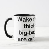 Word wakker wanneer mok (Links)