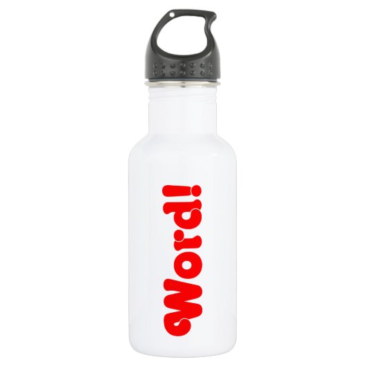 Word! Waterfles (Voorkant)