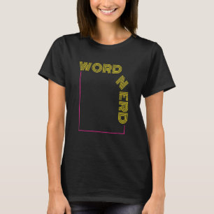 Word Wereldboekdag nerd Abibliofobie Boek T-shirt