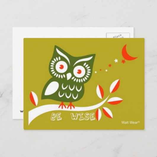 Word Wise Briefkaart (Voorkant / Achterkant)