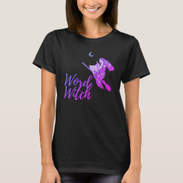 Word Witch T-Shirt - Design 3 (Rockin' Paarse!)