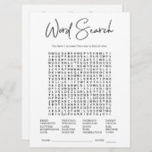 Word Zoeken | VRIJGEZELLENFEEST (Voorkant / Achterkant)