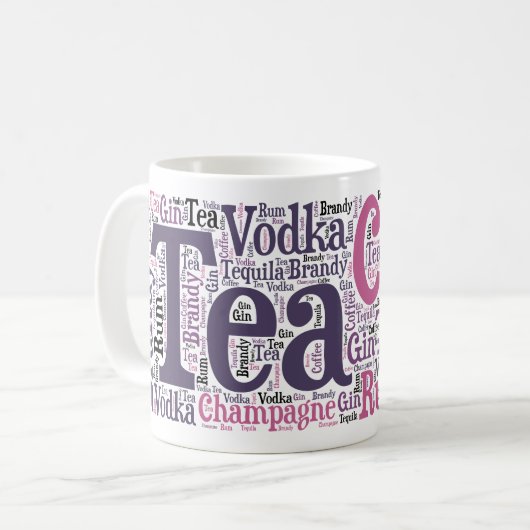 WordArt-Mok Koffiemok (Voorkant links)