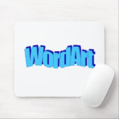 WordArt Mousepad Muismat (Met muis)