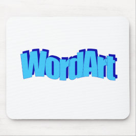 WordArt Mousepad Muismat