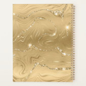 Worden getransformeerd Quote hart en blauwe vlinde Planner (Achterkant)