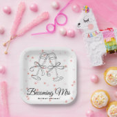 Worden mevrouw papieren bord (Feest)
