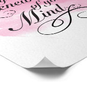 worden omgevormd en vernieuwd - Romeinen 12 : 2 Poster (Hoek)