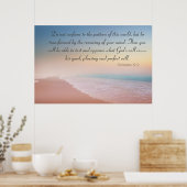 worden omgevormd Romans 12-doorsnede Poster (Keuken)