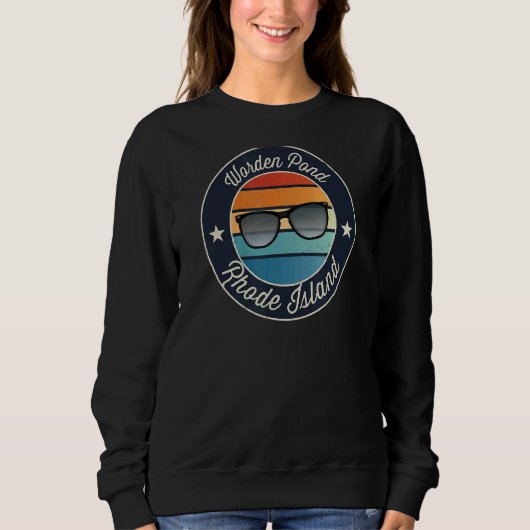 Worden Pond Rhode Island Souvenir Trui (Voorkant)