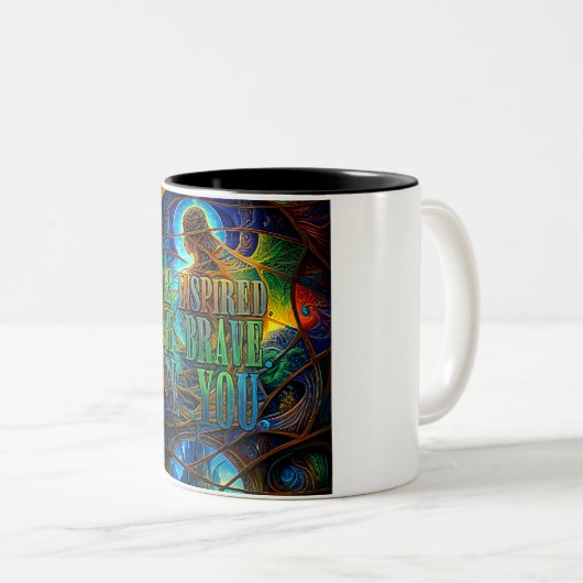 worden tweekleurige koffiemok (Voorkant rechts)