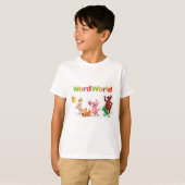 WordFriends WordWorld-T-shirt T-shirt (Voorkant volledig)