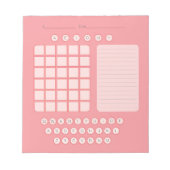Wordkraatch Pad-laptop - Roze Notitieblok (Voorkant)