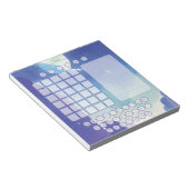 Wordkraatch Pad-laptop — Space Violet Notitieblok (Schuin)