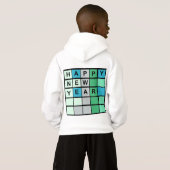 Wordle Happy New Year (Achterkant volledig)