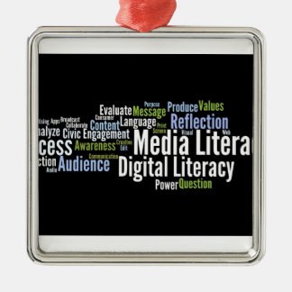 Wordle.jpg Metalen Ornament