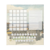 Wordle Scratch Pad Notitieboek - Tivoli Notitieblok (Voorkant)