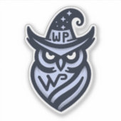 WordPress Wizard Sticker (Voorkant)