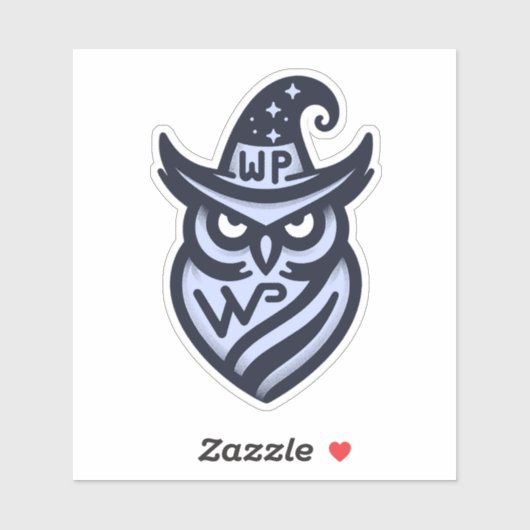 WordPress Wizard Sticker (Vel)