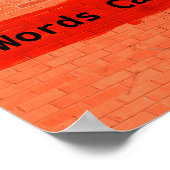 "Words Can Hurt" Poster (Hoek)