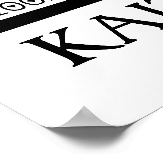 Words of Gymnastics Terminology w/ Monogram Poster (Hoek)