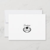 Words of Wisdom for the Graduate - Party card Kaart (Achterkant)