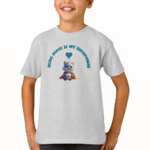 Words saying “Being Brave is my Superpower”