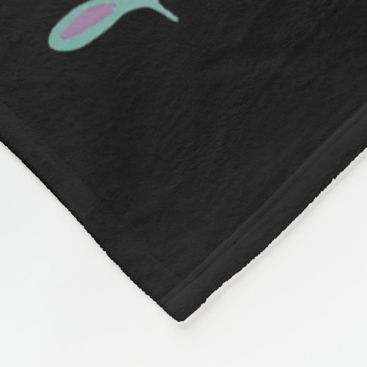 Words Speak Kindness Insrational Floral Sitive  Fleece Deken (Hoek)