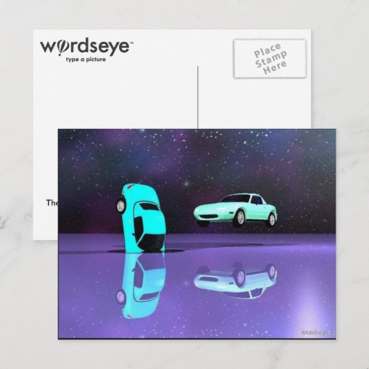 WordsEye Briefkaart (Voorkant / Achterkant)